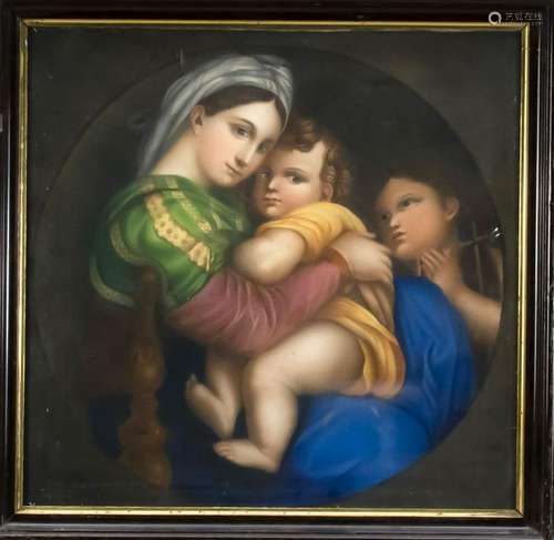 Madonna della Sedia, copy