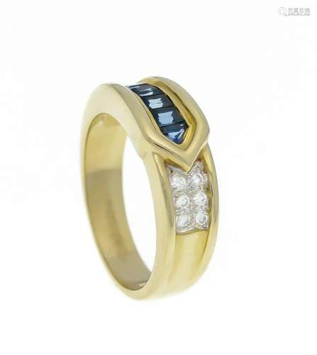 Sapphire diamond ring GG