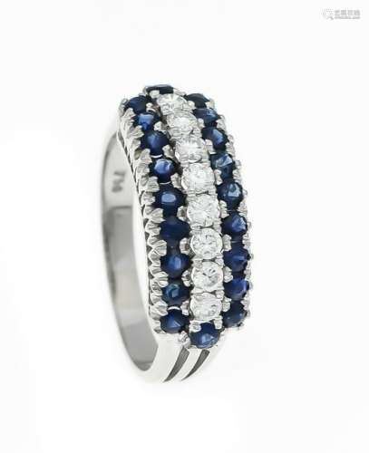 Sapphire brilliant ring W