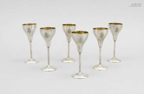 Six liqueur goblets, Germ