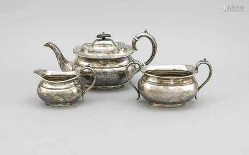 Three piece tea set, Engl