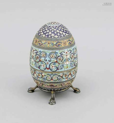 Large egg, marked Russia,