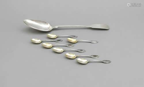 Seven mocha spoons, Germa