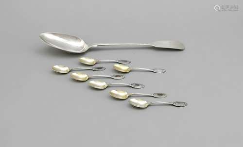 Seven mocha spoons, Germa