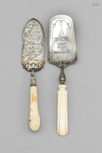 Two servers, mid-19th cen