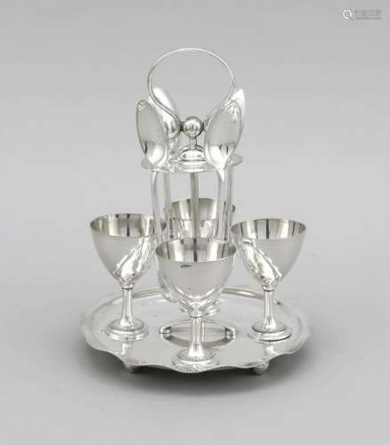 Egg cup set for four, Eng