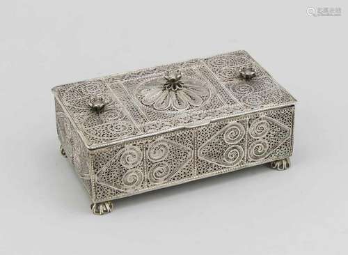 Rectangular lidded box, a