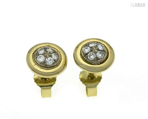 Brillant ear studs GG / W