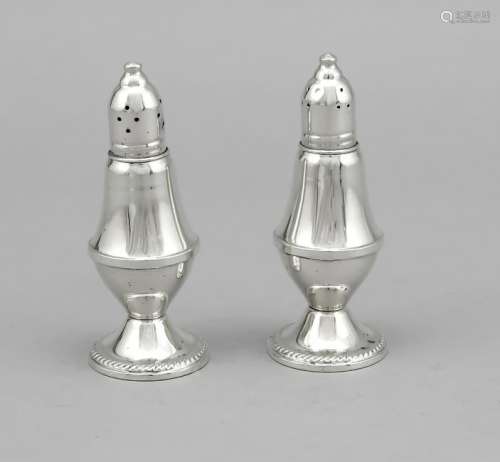 Salt and pepper shakers,
