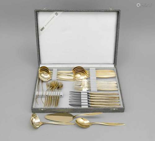 Cutlery for six persons,