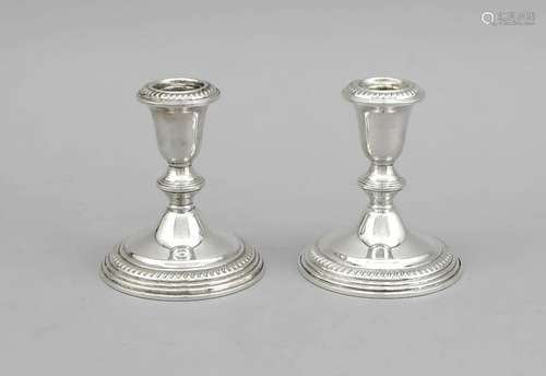 Pair of candlesticks, USA