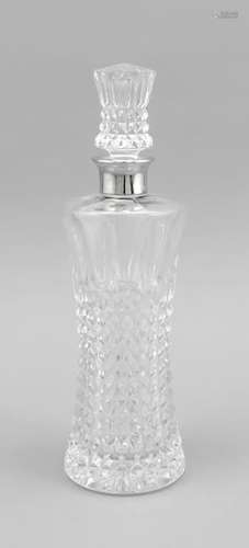 Carafe with silver neck m