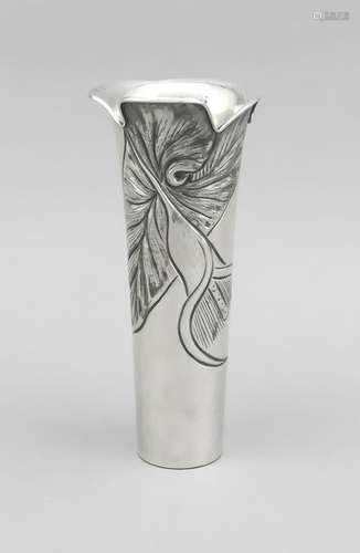 Vase, 20th century, silve