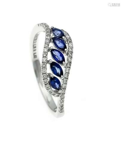 Sapphire brilliant ring W