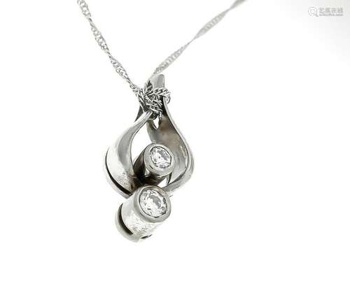 Brillant pendant WG 585/0