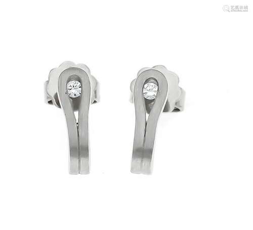 Brillant earrings Platinu