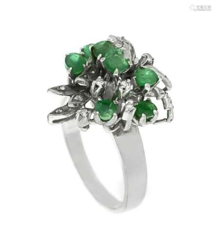Emerald Brilliant Ring 41