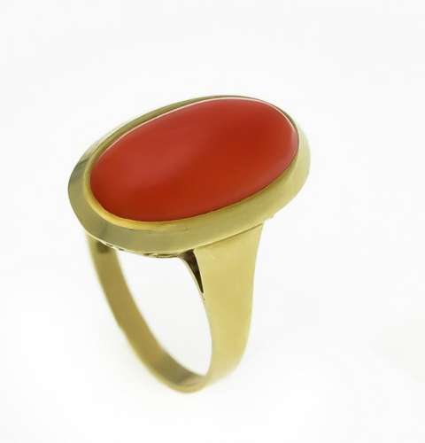 Coral ring GG 585/000 wit