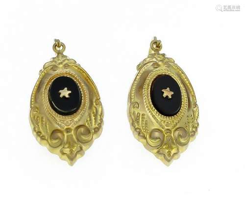 Onyx earrings GG 333/000