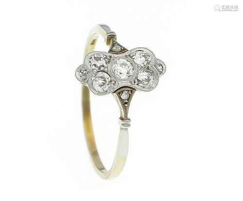 Art Deco Ring GG / WG 585