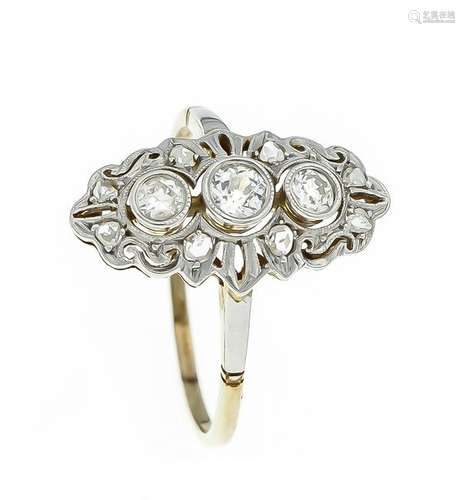 Art Deco ring GG / WG 585