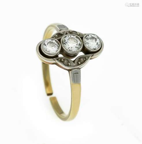 Art Deco Ring GG / WG 585