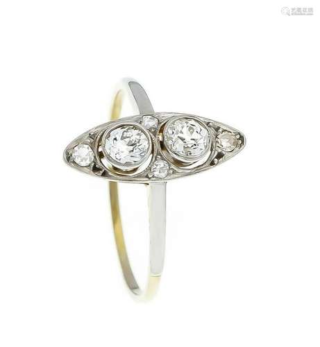 Art Deco Ring GG / WG 585