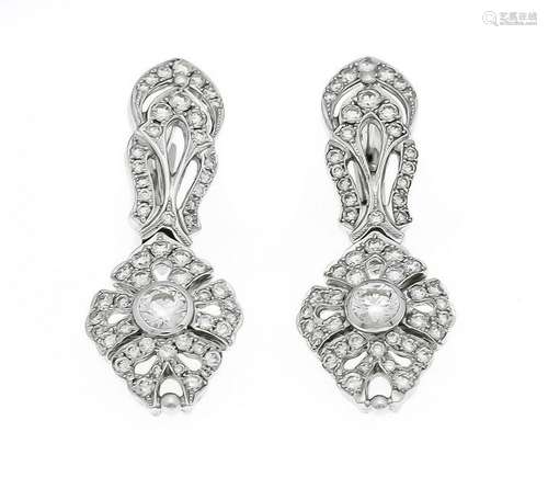 Brilliant clip earrings W