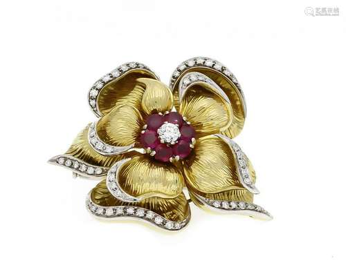 Ruby-Brooch-Brooch / Pend