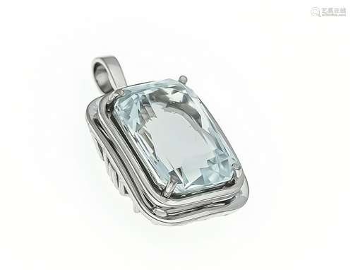 Aquamarine pendant WG 585