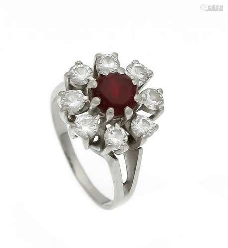 Ruby brilliant ring WG 75