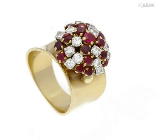 Ruby-brilliant-ring GG 58