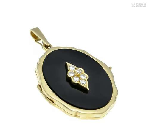 Onyx brilliant medallion