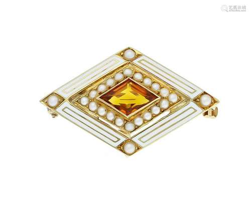 Art Deco brooch GG 585/00