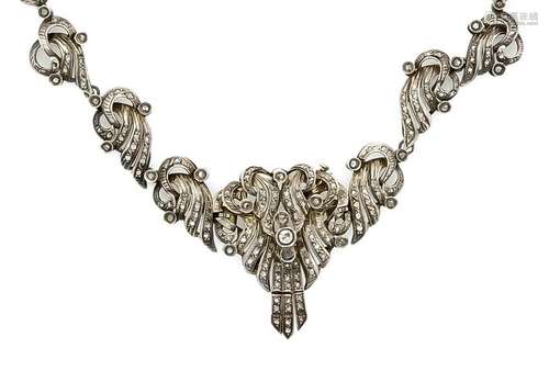 Brillant-Collier silver,