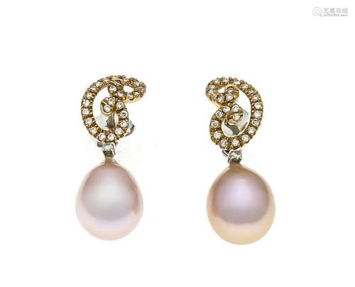 Cultured pearl earrings R