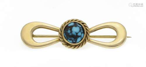 Turquoise brooch GG 585/0