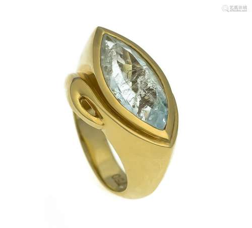Aquamarine ring GG 750/00