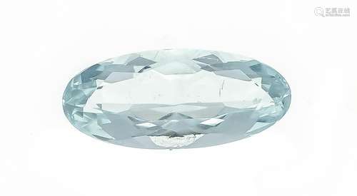 Aquamarine 5,15 ct, oval