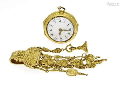 Onion pocket watch with a