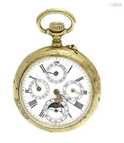 Open men's pocket watch w