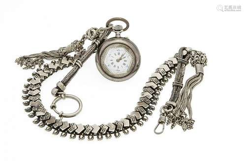 Open ladies' pocket watch