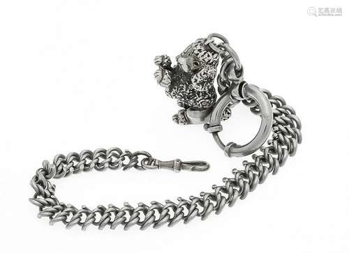 Pocket watch chain, silve