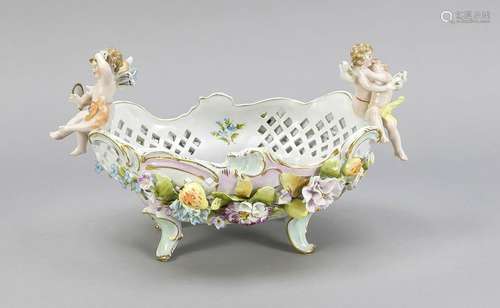 Figural fruit bowl,