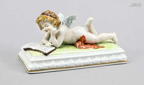 Lying putto, Scheibe