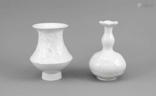 Two vases, Meissen,