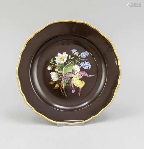 Plate, Meissen, mark