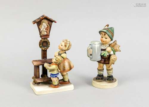 Two Hummel Figures,