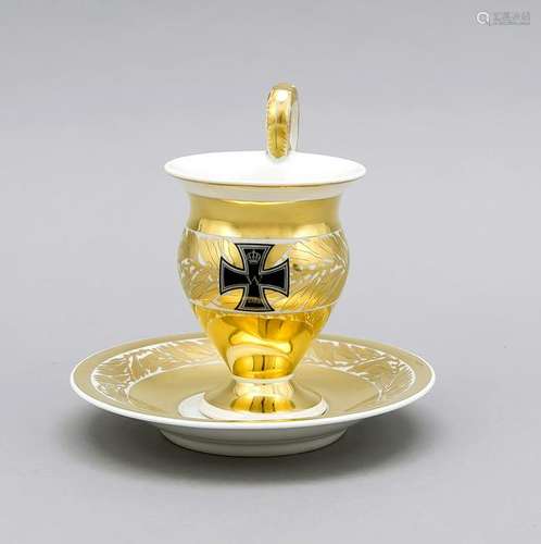 Cup with saucer, KPM