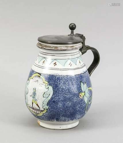 Fayence jug, South G